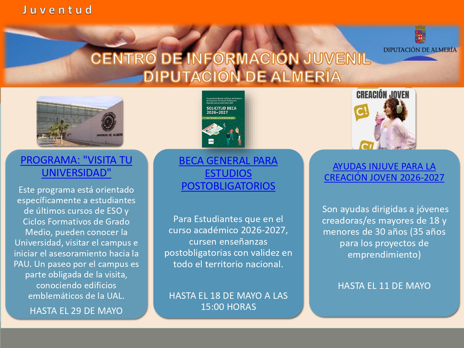 CENTRO INFORMACIÓN JUVENIL DIPUTACIÓN PROVINCIAL